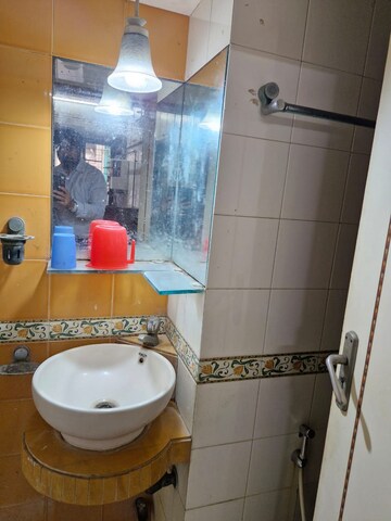 Bathroom in 3 BHK Apartment at Montana CHS, Andheri West – for Rent