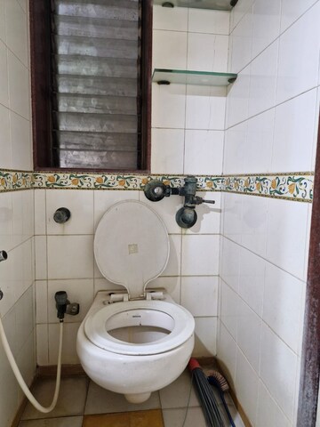 Bathroom in 3 BHK Apartment at Montana CHS, Andheri West – for Rent