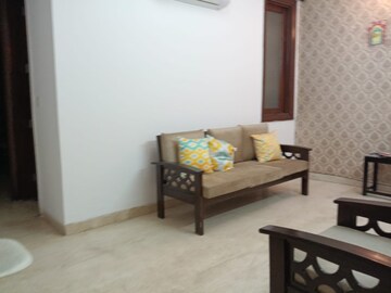 Living Room in 2 BHK Builder Floor at Malviya Nagar – for Rent