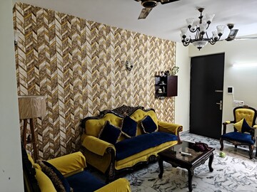 Living Room in 3 BHK Apartment at Ajnara Klock Tower, Sector 74 – for Rent