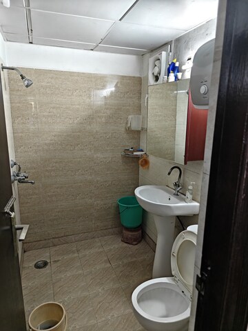 Bathroom in 3 BHK Apartment at Ajnara Klock Tower, Sector 74 – for Rent