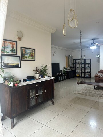Kitchen in 3.5 BHK Apartment at Godrej Woodsman Estate, Hebbal – for Rent