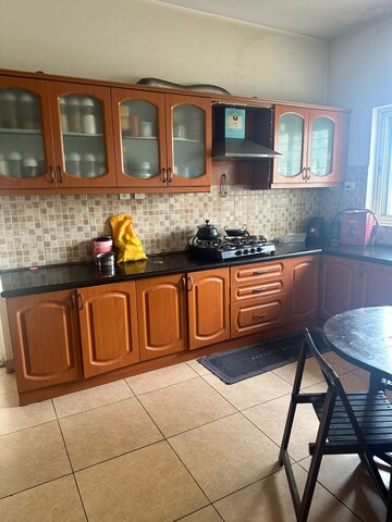 Kitchen in 3.5 BHK Apartment at Godrej Woodsman Estate, Hebbal – for Rent