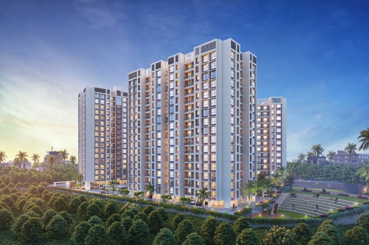 Exterior View, charms-global-city 2 Bedroom 615 Sq.Ft. Apartment In Ambernath East Thane 8687907