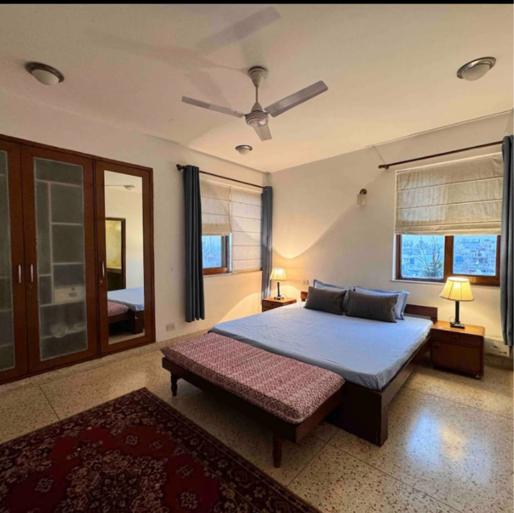 Master Bedroom, kailash colony 4 Bedroom 2500 Sq.Ft. Builder Floor In Kailash Colony Delhi 8687915