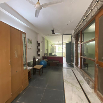 Building Lobby in 3 BHK Builder Floor at Malviya Nagar – for Rent