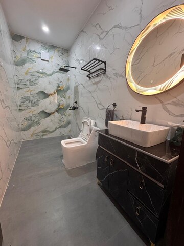 Bathroom in 3 BHK Villa at SS Sainik Farms, Sector 150 – for Rent