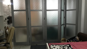 Bedroom in 1.5 BHK Builder Floor at Kalkaji – for Rent