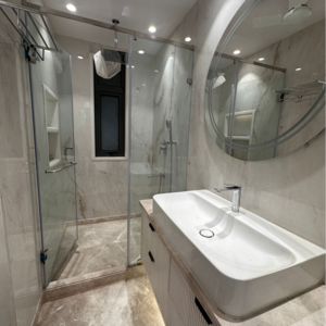 Bathroom in 3 BHK Builder Floor at Greater Kailash I – for Sale