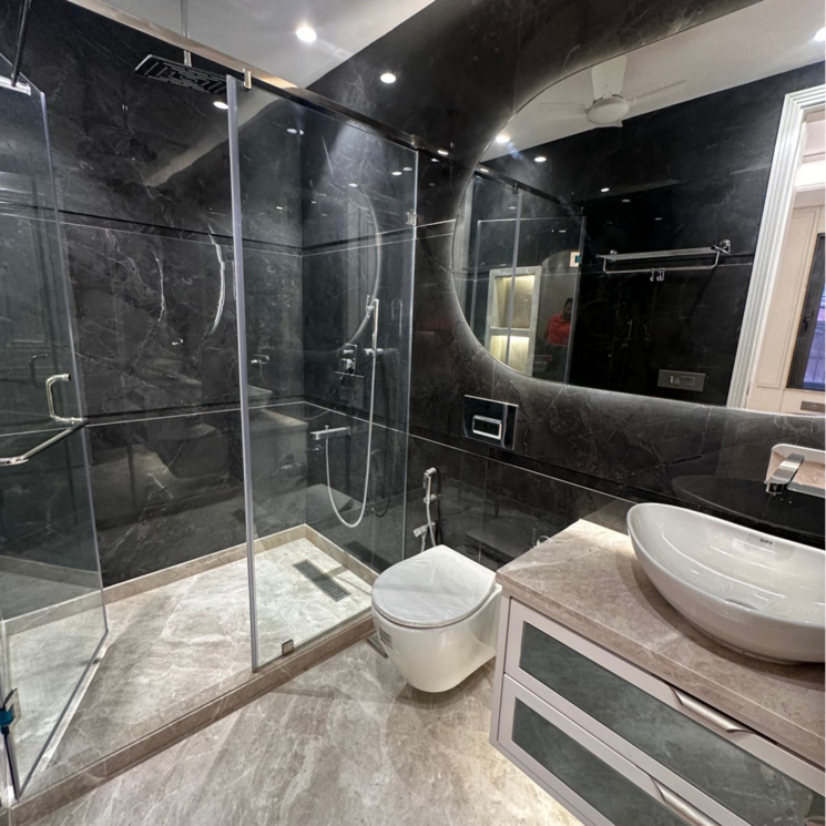 Bathroom, greater kailash i 3 Bedroom 1900 Sq.Ft. Builder Floor In Greater Kailash I Delhi 8687972