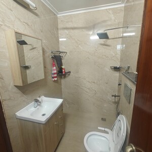 Bathroom in 3 BHK Builder Floor at DLF Alameda, Sector 73 – for Sale