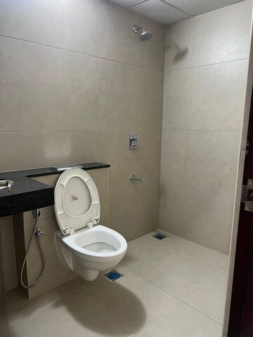 Bathroom in 3 BHK Apartment at DNR Spring Leaf, Koramangala – for Rent