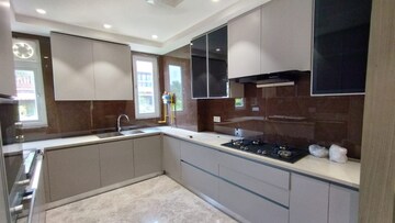 Kitchen in 4 BHK Builder Floor at Sarvodaya Enclave – for Rent