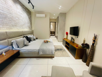 Bedroom in 3 BHK Apartment at Allwin El Spazia, Nagla Road – for Sale