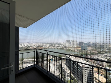 Balcony in 4 BHK Apartment at SNN Clermont, Hebbal – for Rent