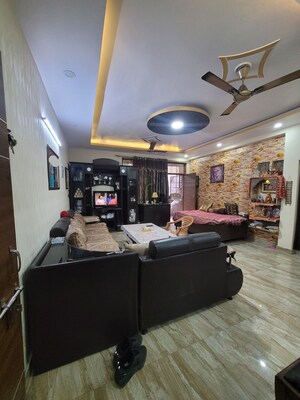 Living Room in 2 BHK Builder Floor at Dilshad Colony – for Sale