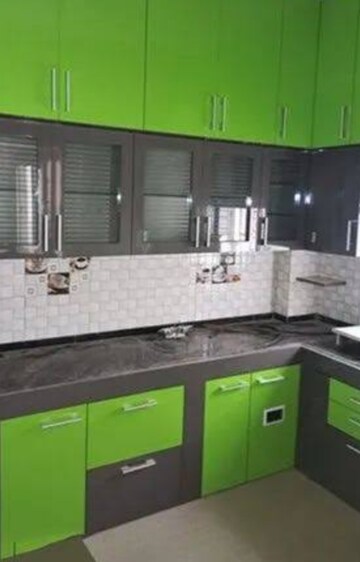 Kitchen in 1 BHK Builder Floor at Khanpur – for Rent