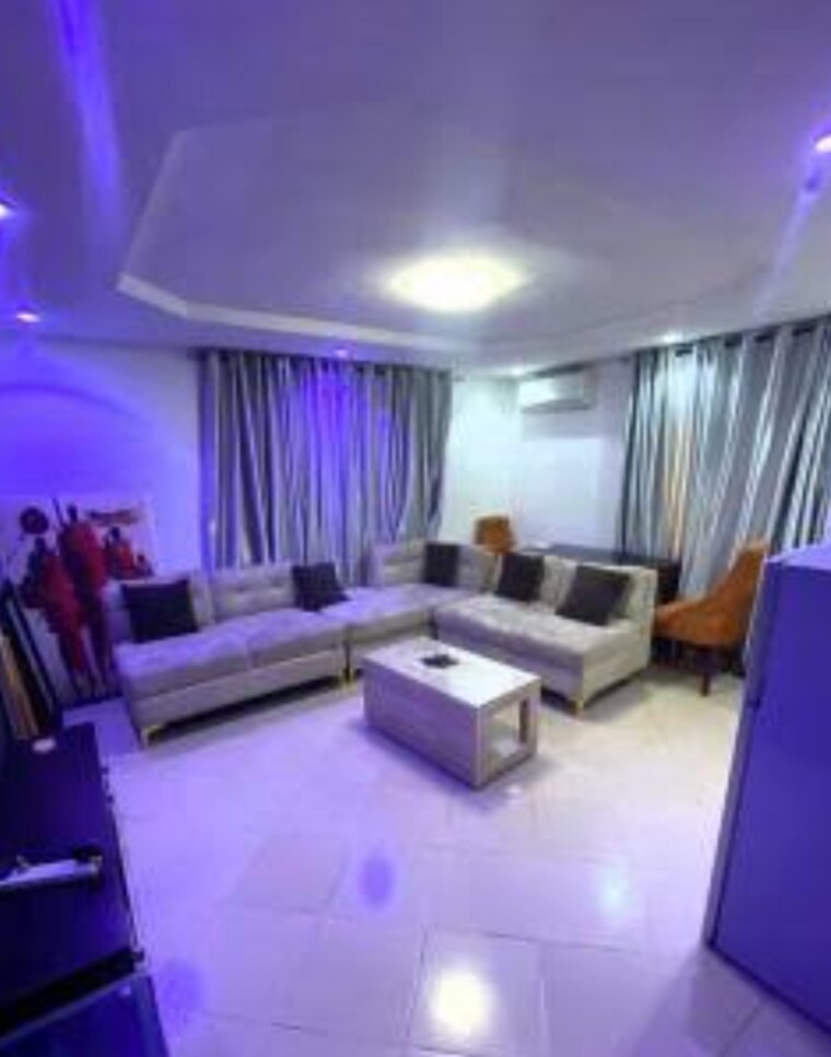 Living Room, rattan-apartment 2 Bedroom 700 Sq.Ft. Builder Floor In Khanpur Delhi 8688056