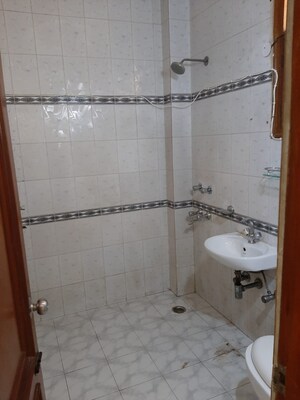 Bathroom in 3 BHK Apartment at East Of Kailash – for Sale