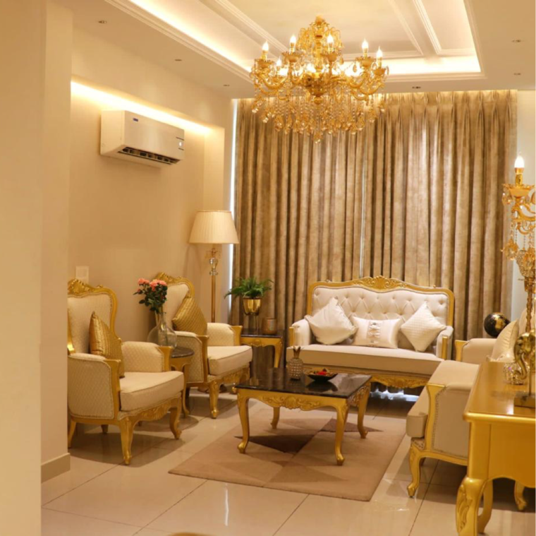 Living Room, green-valley-residencia 3 Bedroom 1800 Sq.Ft. Apartment In Nagla Road Zirakpur 8688086