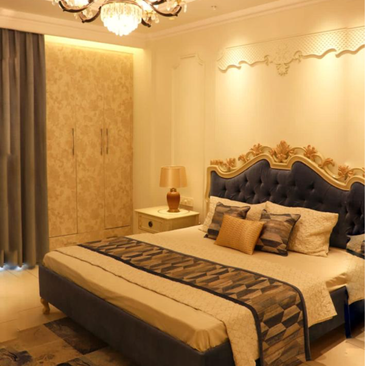 Bedroom, green-valley-residencia 3 Bedroom 1800 Sq.Ft. Apartment In Nagla Road Zirakpur 8688086