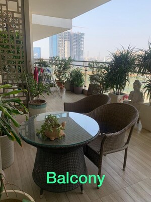 Balcony in 5 BHK Penthouse at SS Hibiscus, Sector 50 – for Sale