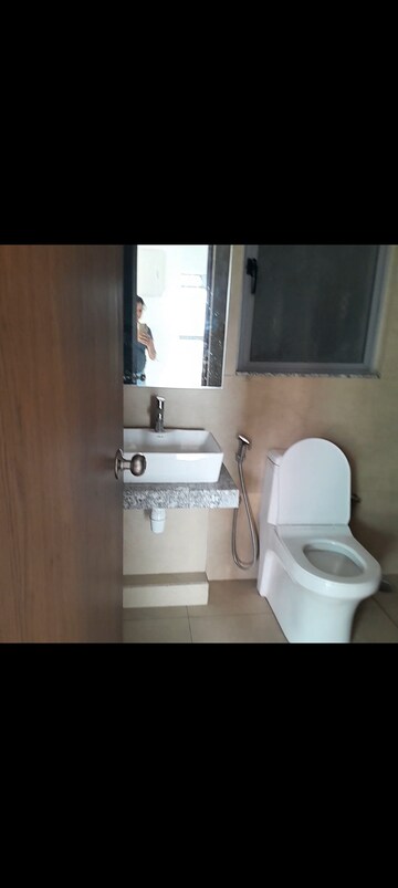 Bathroom in 2 BHK Apartment at Kalpataru Immensa, Kolshet Road – for Rent