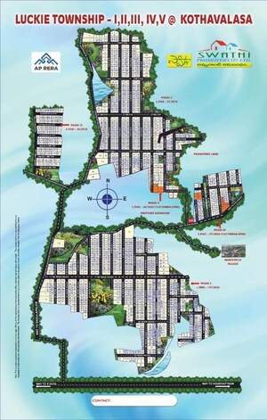  Plot – Exterior View View at Kothavalasa - for Sale