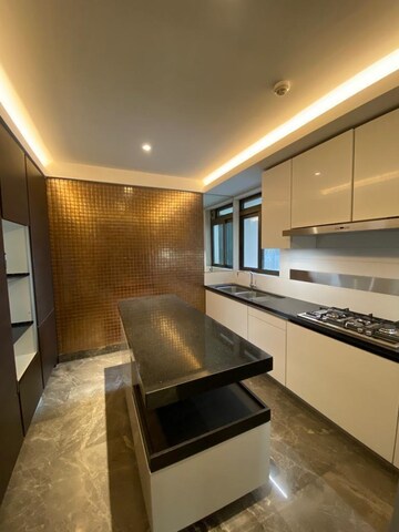 Living Room in 4 BHK Apartment at Lodha Trump Tower, Worli – for Rent