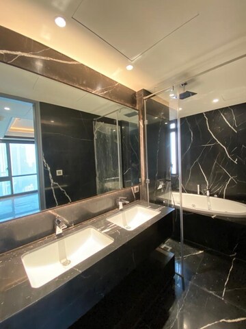Kitchen in 4 BHK Apartment at Lodha Trump Tower, Worli – for Rent