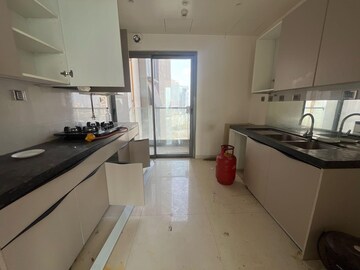 Kitchen in 4 BHK Apartment at Rustomjee Crown, Prabhadevi – for Rent