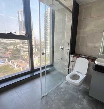 Bathroom in 4 BHK Apartment at Rustomjee Crown, Prabhadevi – for Rent