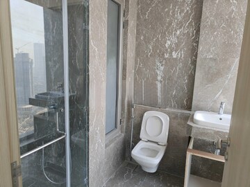 Bathroom in 4 BHK Apartment at Rustomjee Crown, Prabhadevi – for Rent