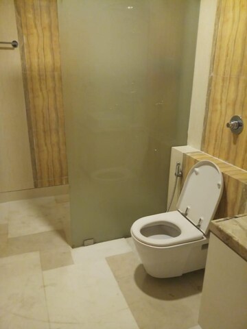 Bathroom in 4 BHK Apartment at Avighna One Avighna Park, Lower Parel – for Rent