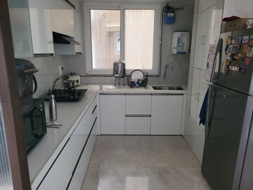 Kitchen in 3 BHK Apartment at Nirman Vishnubaug, Model Colony – for Sale