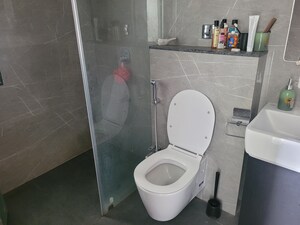 Bathroom in 3 BHK Apartment at Nirman Vishnubaug, Model Colony – for Sale