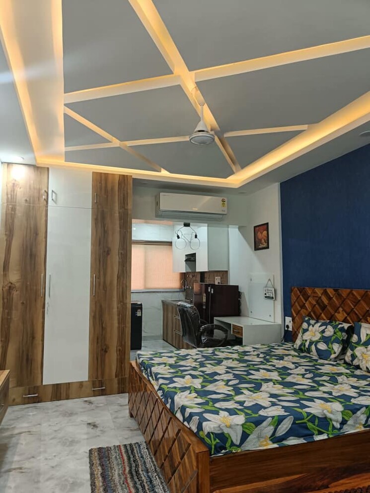 Bedroom, dlf-one-midtown Studio 400 Sq.Ft. Apartment In Moti Nagar Delhi 8688155