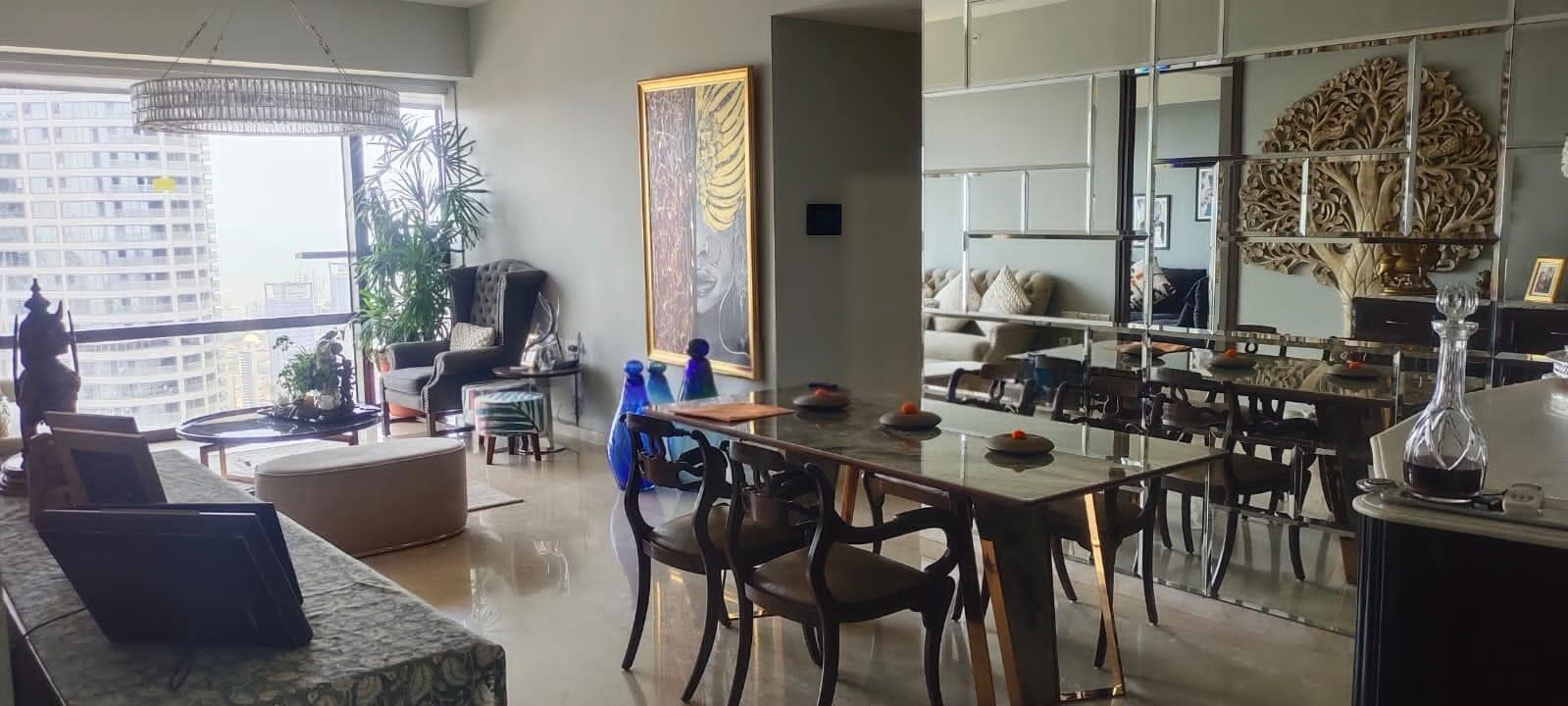 4 BHK + Servant Room Apartment For Rent in Lodha The Park