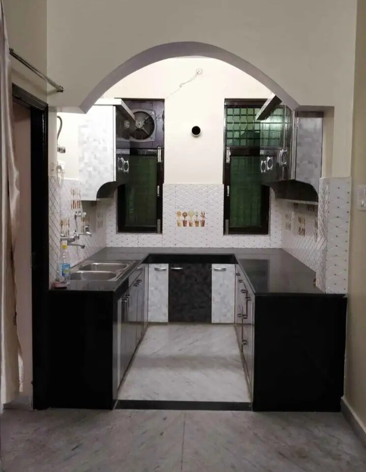 Kitchen, vikas nagar 2 Bedroom 1100 Sq.Ft. Independent House In Vikas Nagar Lucknow 8688171