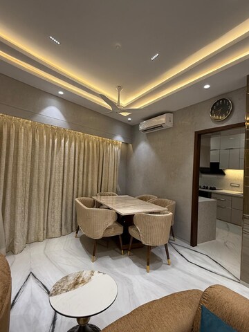 Living Room in 4 BHK Apartment at Lodha World View, Worli – for Rent