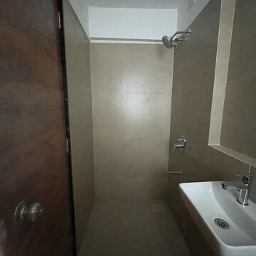 Bathroom in 1 BHK Apartment at Je And Vee Om Trimurti, Dindoshi – for Sale