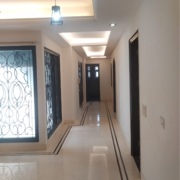 Building Lobby in 4 BHK Builder Floor at Greater Kailash I – for Rent