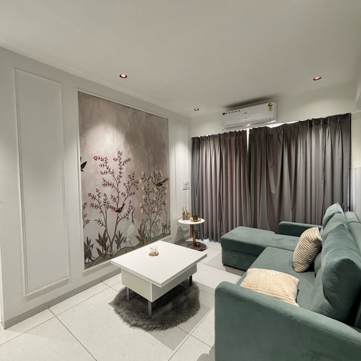 1 BHK + Pooja Room Apartment For Rent in Sea View Landamark