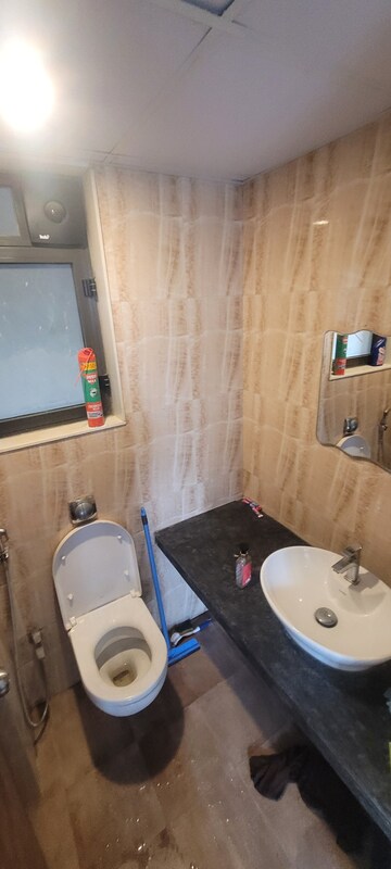 Bathroom in 2 BHK Apartment at Lodha Crown Quality Homes, Majiwada – for Rent