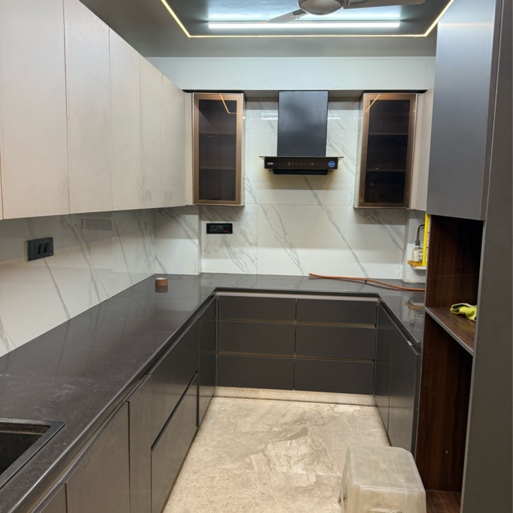 Kitchen, kalkaji 3 Bedroom 1950 Sq.Ft. Builder Floor In Kalkaji Delhi 8688262