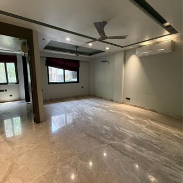 Living Room in 3 BHK Builder Floor at Kalkaji – for Rent