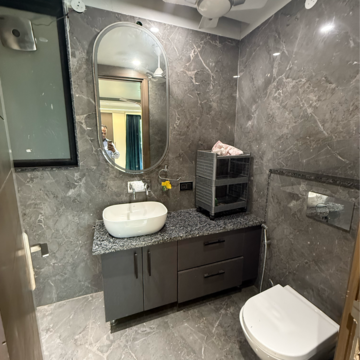 Attached Bathroom in 3 BHK Builder Floor at Kalkaji – for Rent