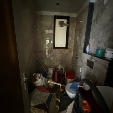 Attached Bathroom in 3 BHK Builder Floor at Kalkaji – for Rent
