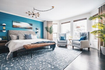 Living Room in 3 BHK Apartment at SSPL The Strand, Kharadi – for Sale