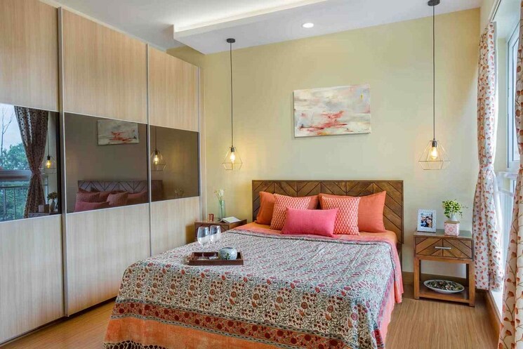 Bedroom, sspl-the-strand 4 Bedroom 2750 Sq.Ft. Penthouse In Kharadi Pune 8688311